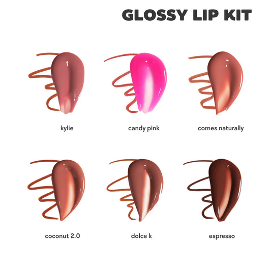 Glossy Lip Kit & Hybrid Blush Duo