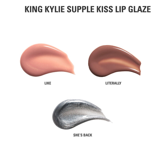King Kylie Supple Kiss Lip Glaze Trio