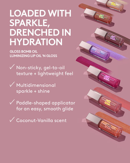 Gloss Bomb Oil Luminizing Lip Oil 'N Gloss — Fro$ted Bunz