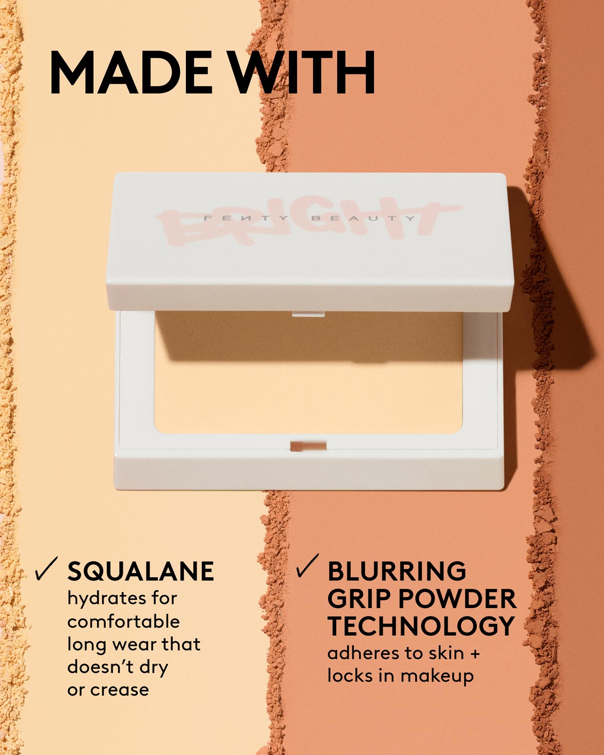 Bright Fix Instant Brightening + Blurring Powder — Rose Quartz