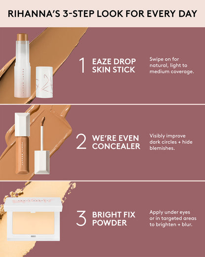 Bright Fix Instant Brightening + Blurring Powder — Rose Quartz