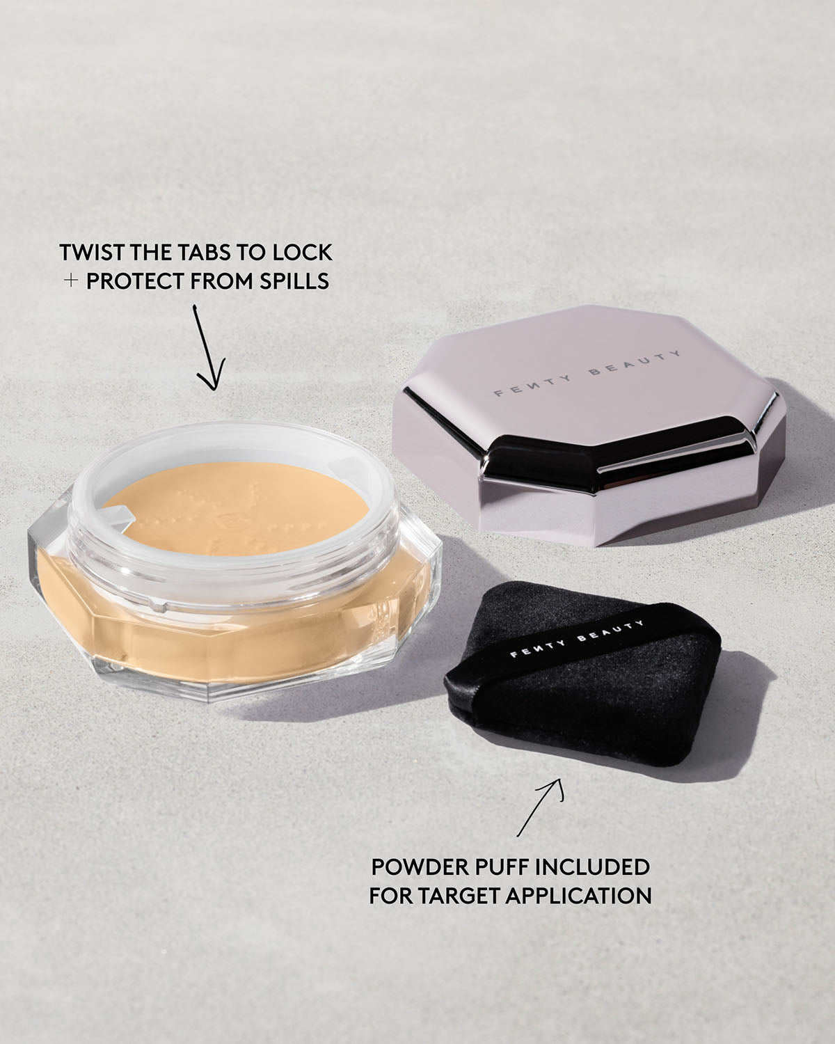 Set it Down Superfine Blurring Setting Powder — Mocha