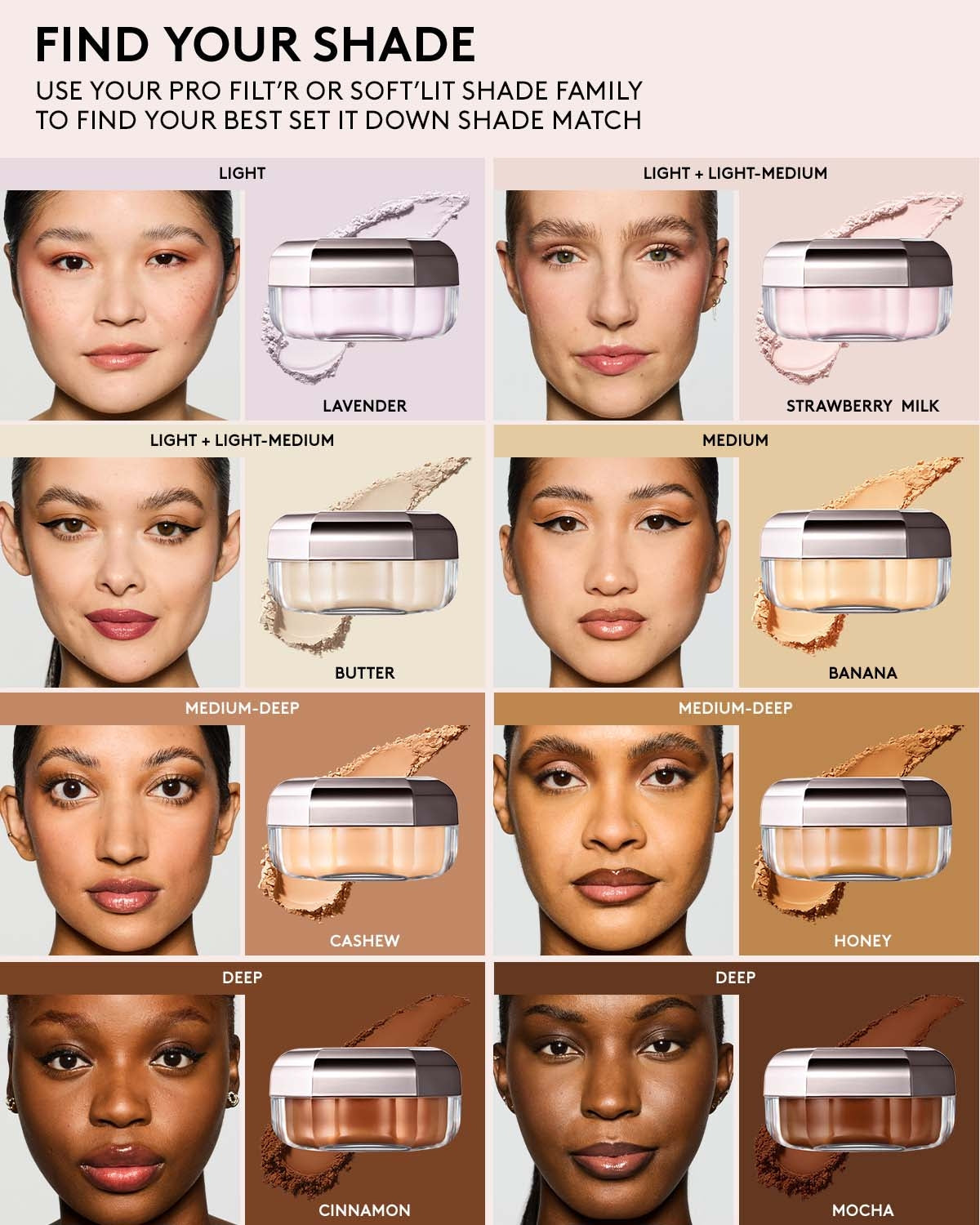 Set it Down Superfine Blurring Setting Powder — Butter