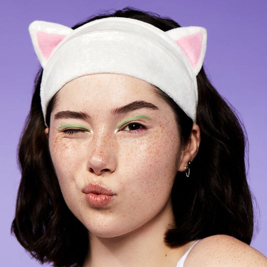White Cat Headband